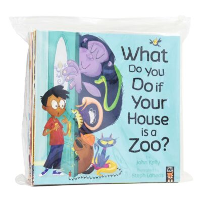Zoo Picture 10 Books Ziplock Bag – Ages 0-5 – Paperback – Little Tiger